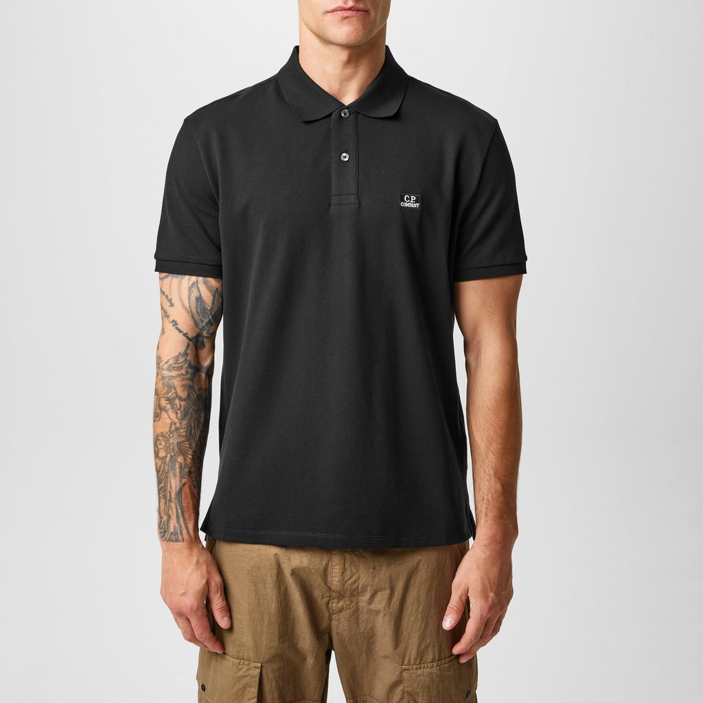 CP Company Polo Short Sleeve - Black 999